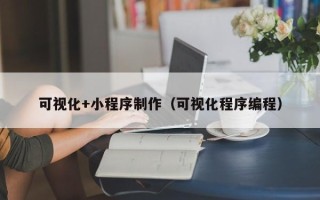 锦州可视化+小程序制作（可视化程序编程）